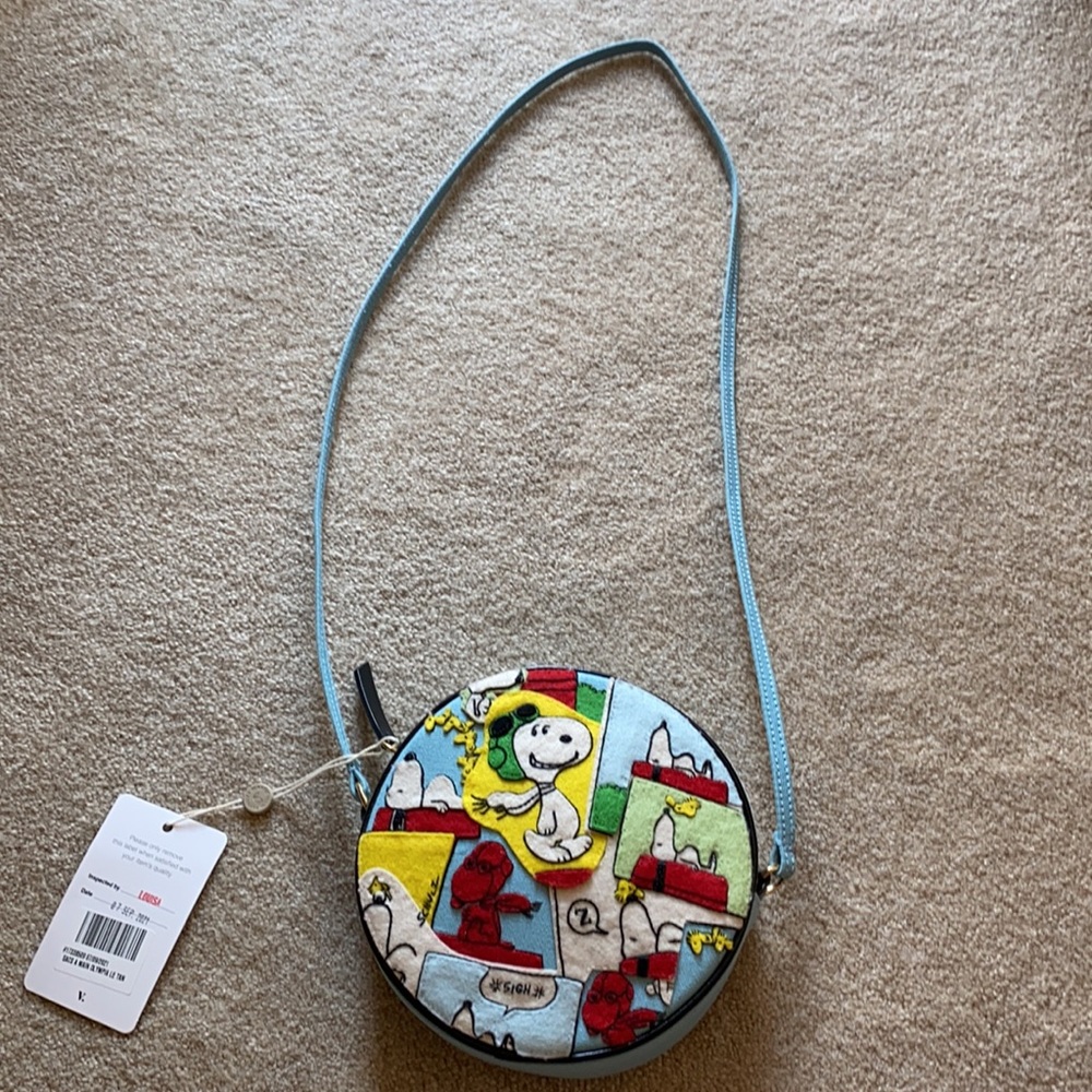 Olympia Le Tan x Peanuts comic strip bag crossbody snoopy & Woodstock - Picture 2 of 13